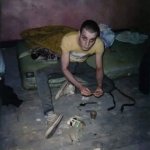 Trainspotting heroin room
