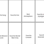 Favorites in Gaming Template