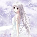 White anime girl