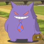 Gengar with tie