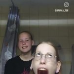 unhinged screaming GIF Template