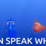 Dory Whale Noise GIF Template