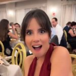 Woman shocked and turned on