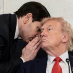 Trump get whispered