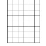 one inch graph paper