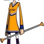 Theresa Fowler With With Baton