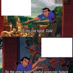 El dorado meme template template