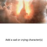 Who cries the death of the Brachiosaurus