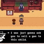 Undertale Yellow template