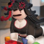 It goes in the square hole