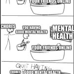 Mental health first