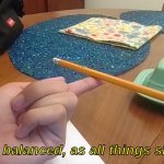 Leaf Balancing Template