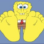 SpongeBob's feet