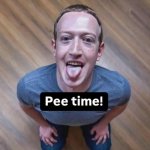 Pee time! meme