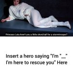 Who rescues Princess Leia