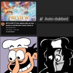 auto dubbing is disgusting | image tagged in uncanny peppino,youtube,monster hunter | made w/ Imgflip meme maker