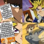 Yu-gi-oh Carnivore vs Vegan | GORILLAS ONLY 
EAT FRUITS & 
LEAVES, 
PROVING THAT 
WE CAME FROM 
THEM & SHOULD
BE VEGANS; 12.000 YEARS AGO THE WORLD WAS COVERED IN ICE, WITH NO PLANTS TO EAT. HUMANS HAD 11% BIGGER BRAINS & WERE 1,76M ON AVERAGE WITH 
PERFECT TEETHS & JAWS | image tagged in yugioh card draw | made w/ Imgflip meme maker