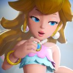 Mermaid Peach close up