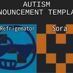 Autism announcement meme