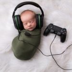 Baby gamer