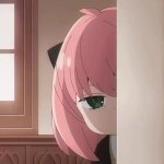 anya peek GIF Template