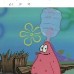 Enrique | image tagged in patrick head stuck in bottle dumb | made w/ Imgflip meme maker