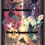 Eternal_Chaos Announcement Template meme