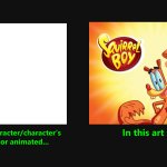 What if a Character Drawn in Squirrel Boy Style