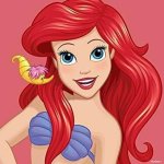 Ariel happy
