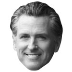 Gavin newsom empty head