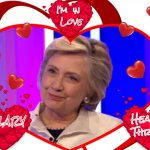 Hillary Heart Throb I'm in Love