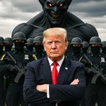Trump Secret Police Stormtroops ICE Satan Evil Lucifer