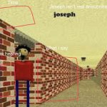 Joseph isn't real anucemnt templete meme