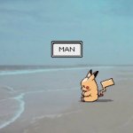 Pikachu man meme