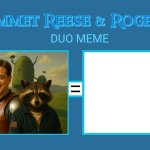 Emmet Reese & Roger Duo Blank Meme