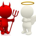 devil and angel