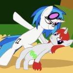 Colt L Money X Vinyl Scratch A Tropical Octav3 Animation meme