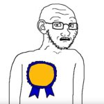 Fell for it again blank badge