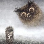 owl and hedgehog