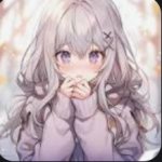 kawaii shy anime girl