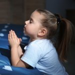 Little Girl Praying Prayer Christian Jesus God