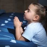 Little Girl Praying Prayer Christian Jesus God