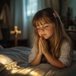 Little Girl Praying Prayer Christian Jesus God