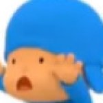 Poker Faced Pocoyo template