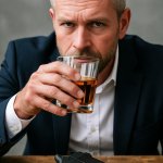 Peter Hegseth Drinking Whiskey with a Colt .45 1911