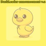 DuckLeader Announcement v.2 template