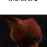 Nick Wilde facepalms at who/what?