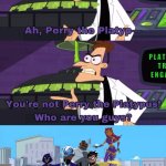 Doofenshmitz Meets Teen Titans (2003 Original) | image tagged in doofenshmitz meets what's group,phineas and ferb,disney,teen titans,memes,doofenshmirtz | made w/ Imgflip meme maker