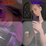 Palmo and Virian shared temp meme