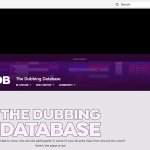 The Dubbing Database room